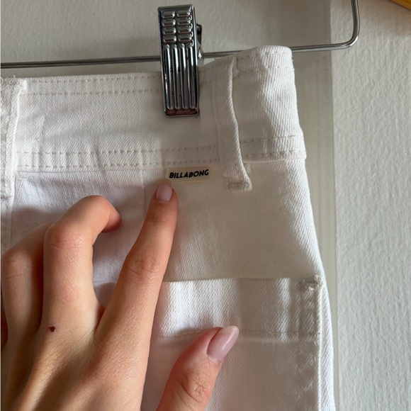 Billabong White Wide-Leg Pants - Picture 5 of 7